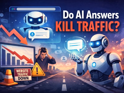 Do AI Answers Kill Traffic? Data, Not Opinions