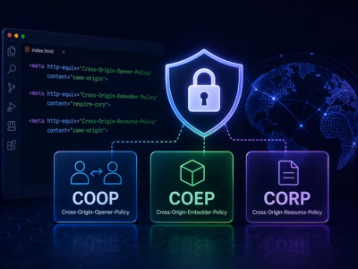 COOP, COEP, CORP: przewodnik po cross-origin isolation (2026)