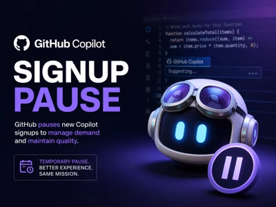 GitHub zatrzaskuje drzwi przed Copilotem — koniec rejestracji w planach Pro, Pro+ i Student