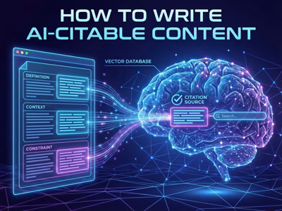 How to Write AI-Citable Content: A Guide to RAG Optimization