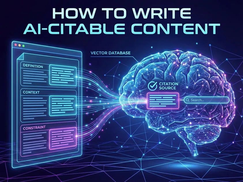 Citable Words How to Write AI-Citable Content: A Guide to RAG Optimization
