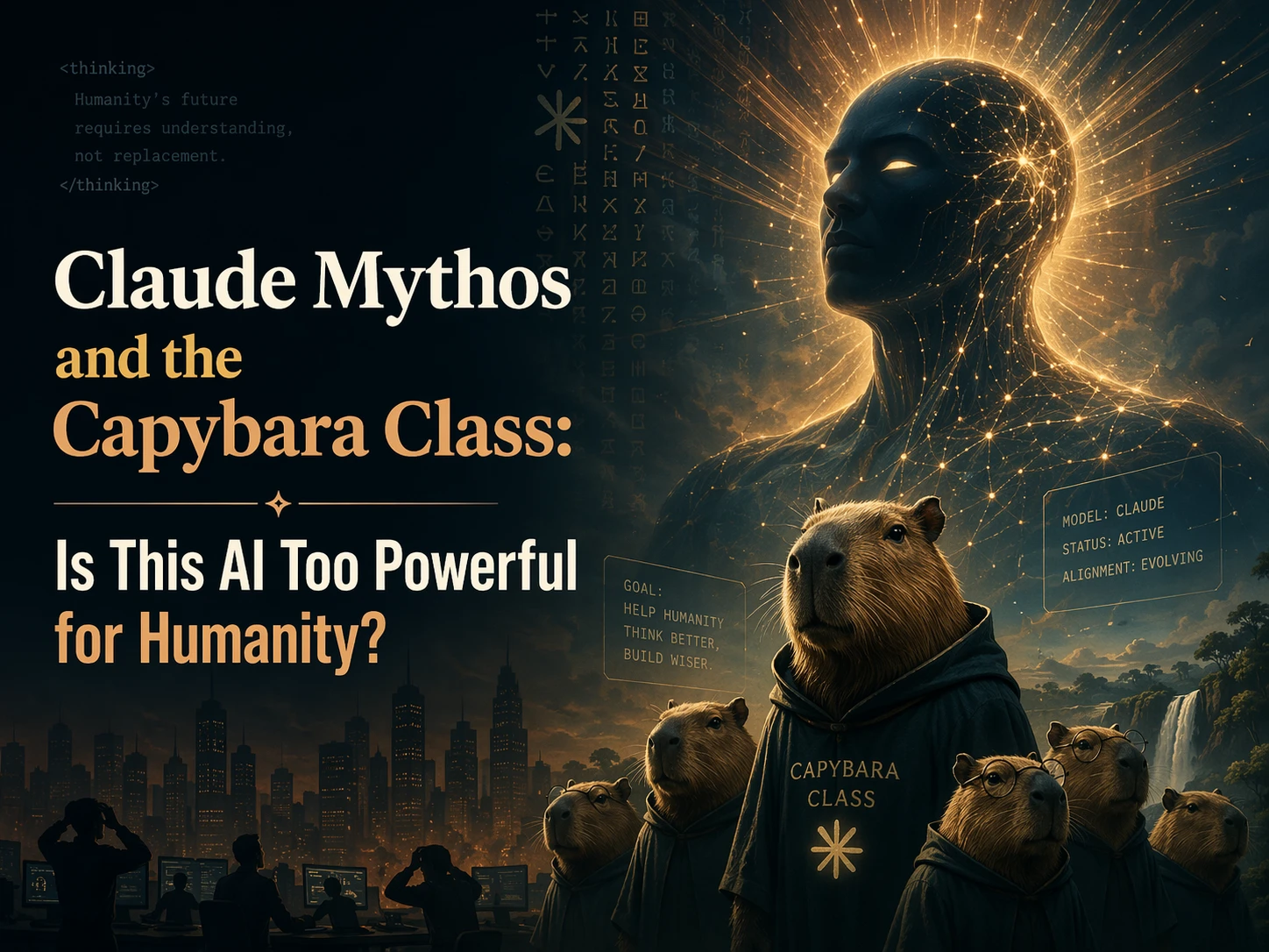 Claude Mythos i klasa Capybara: czy to AI jest zbyt potężne dla ludzkości?