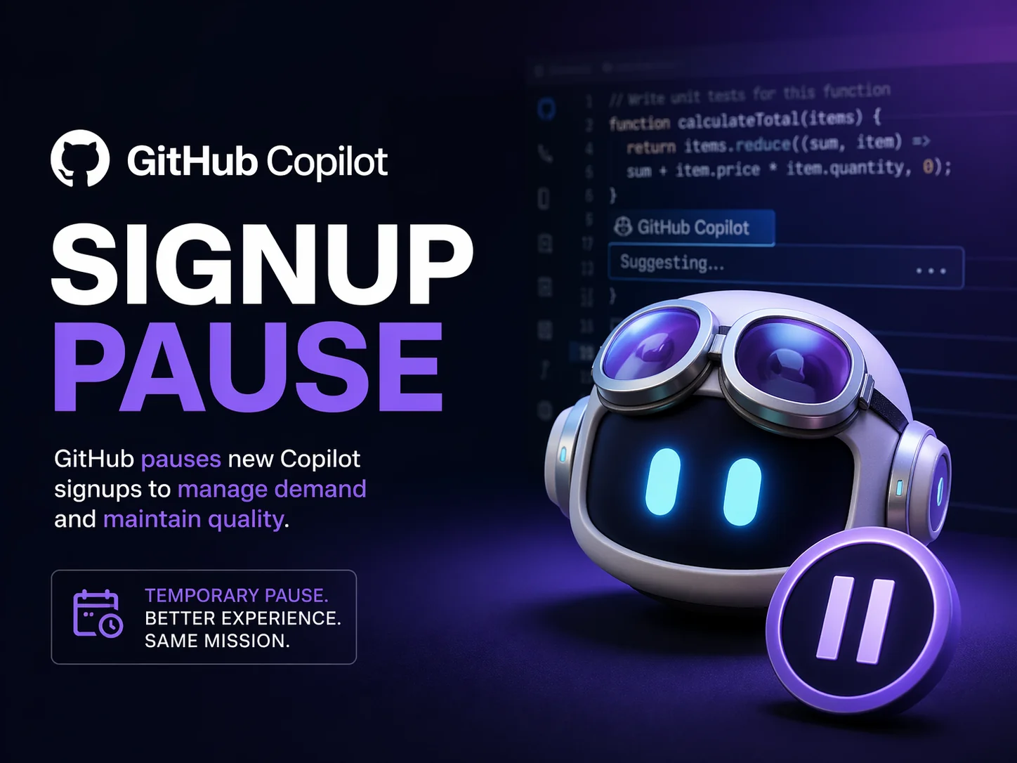 GitHub wstrzymuje rejestracje Copilot Pro i Pro+ (2026)