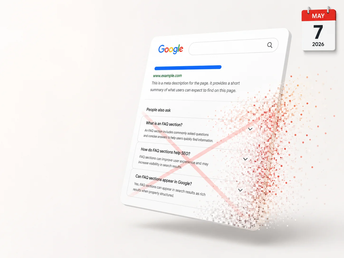 Google wyłączył FAQ rich results — co to znaczy dla SEO w 2026